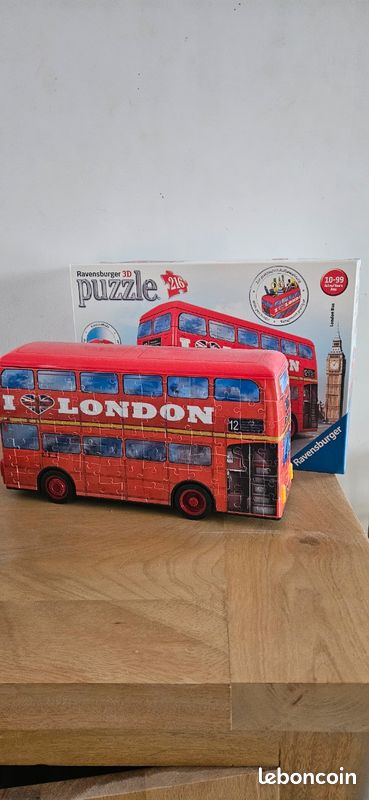 Puzzle 3D vehicule et monument ( voir photos) (image 6)