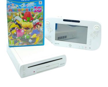 Nintendo Wii U blanche Pack Mario Party 10 Consoles