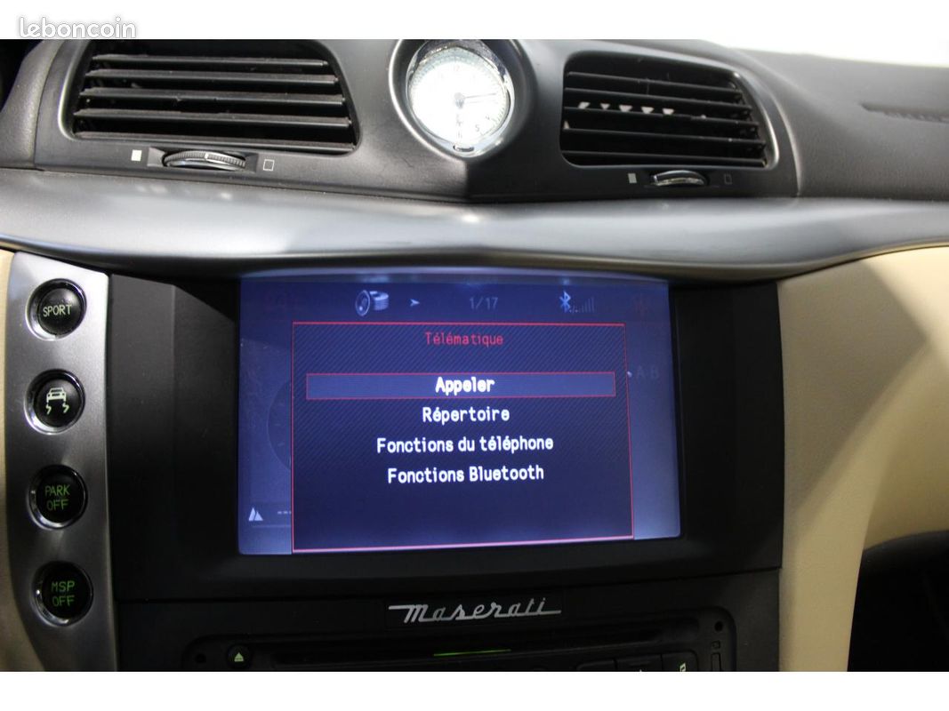 MASERATI GRANCABRIO 4.7i V8 - 440 - BVA CABRIOLET . PHASE 1 (image 25)