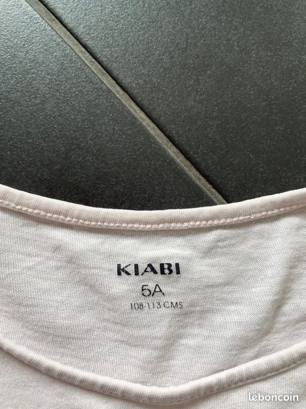 Pyjashort rose fille Kiabi 5 ans (image 2)
