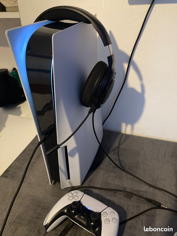 PlayStation 5 PS5 - Blanche Et Noire - Console Neuve Sous Emballage - Édition Sony