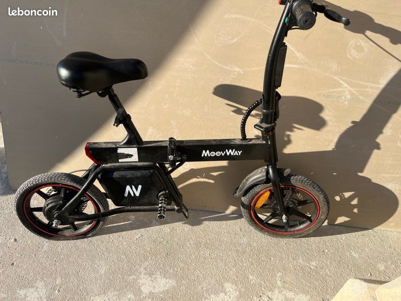 Moovway B20 Moteur Draisienne Moovway Draisienne Moovway B16 Noire