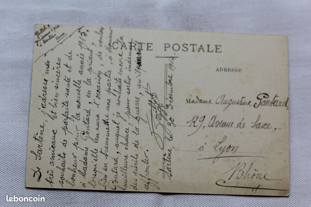 Carte Postale Ancienne – Ajaccio (2A) – Vue Générale – Années 1900
