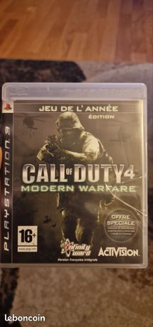 Jeu Call Of Duty 4: Modern Warfare - PlayStation 3 - Version Complète - Excellent état