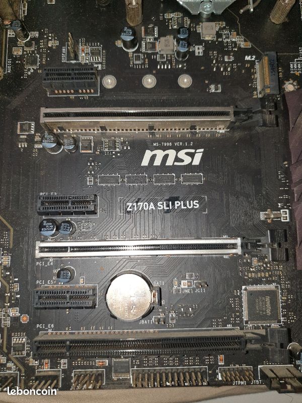 CARTE MÈRE MSI z170a sli plus (image 3)