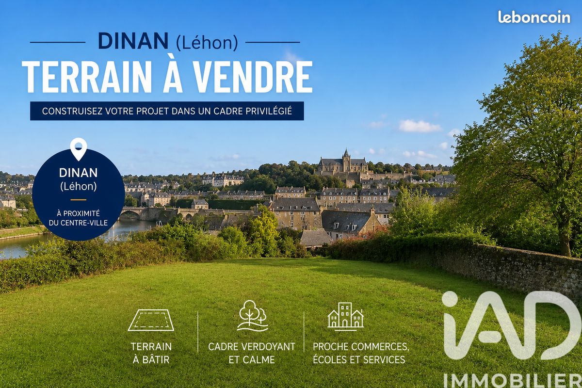 Terrain 616 m² · à Dinan · 616 m² · 123 200 €