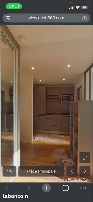 Appartement 1 pièce 17 m² · à Caluire-Et-Cuire · 17 m² · 600 €/mois