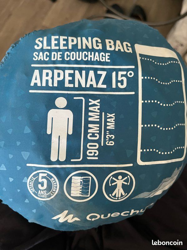 Sac de couchage Arpenaz 15° Decathlon Sport Plein air