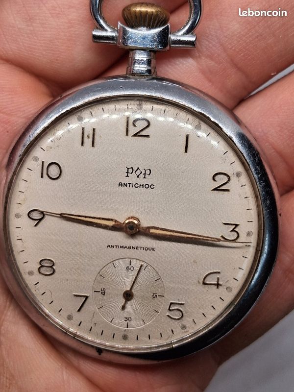 Montre De Poche Vintage Q&Q Japan - Mécanique à Remontage Manuel - Rare - Occasion