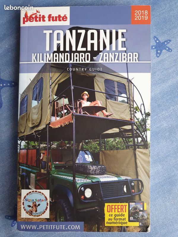 Guide touristique Petit Futé Tanzanie 2018 2019 TBE emm94 (image 1)