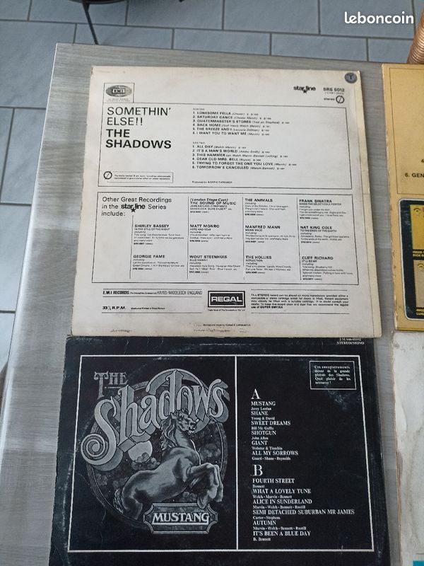 Lot 5 vinyles THE SHADOWS (image 5)
