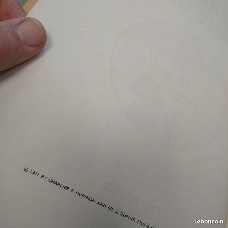 BD Buck Danny eo 1971, le pilote au masque de cuir (image 4)
