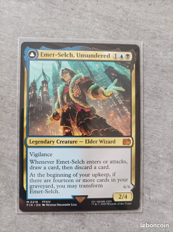 MTG Final Fantasy Emet-Selch, Unsundered / Hades, Sorcerer of Eld tat neuf  - Collection