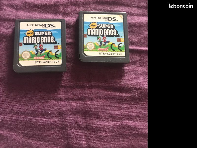 Jeu ds New super mario bros ds ( finis à 100%) (image 1)