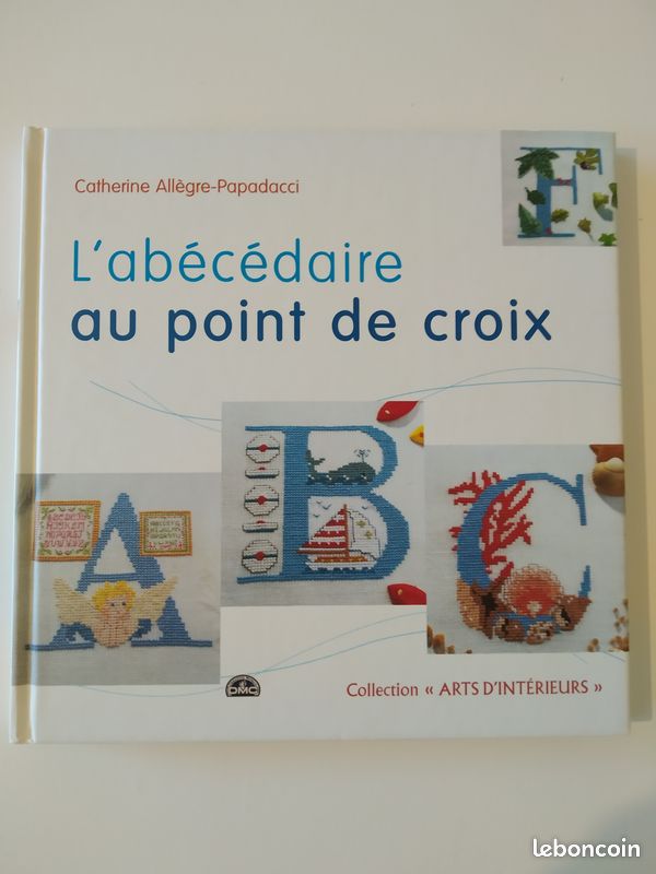 Livre "L'abécédaire au point de croix" de Catherine Allègre-Papadacci (image 1)