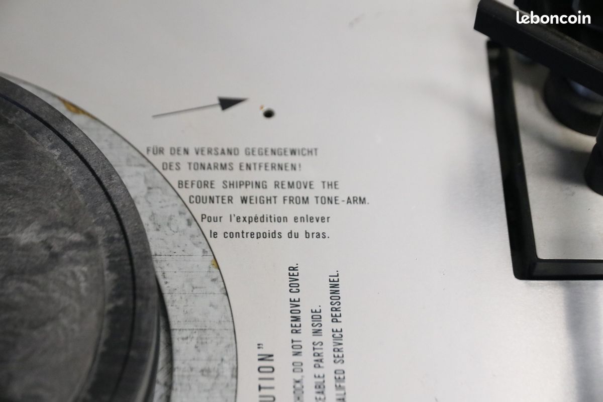 Occasion, fonctionne : Platine vinyle Tourne disque THORENS TD166 MkII (image 13)