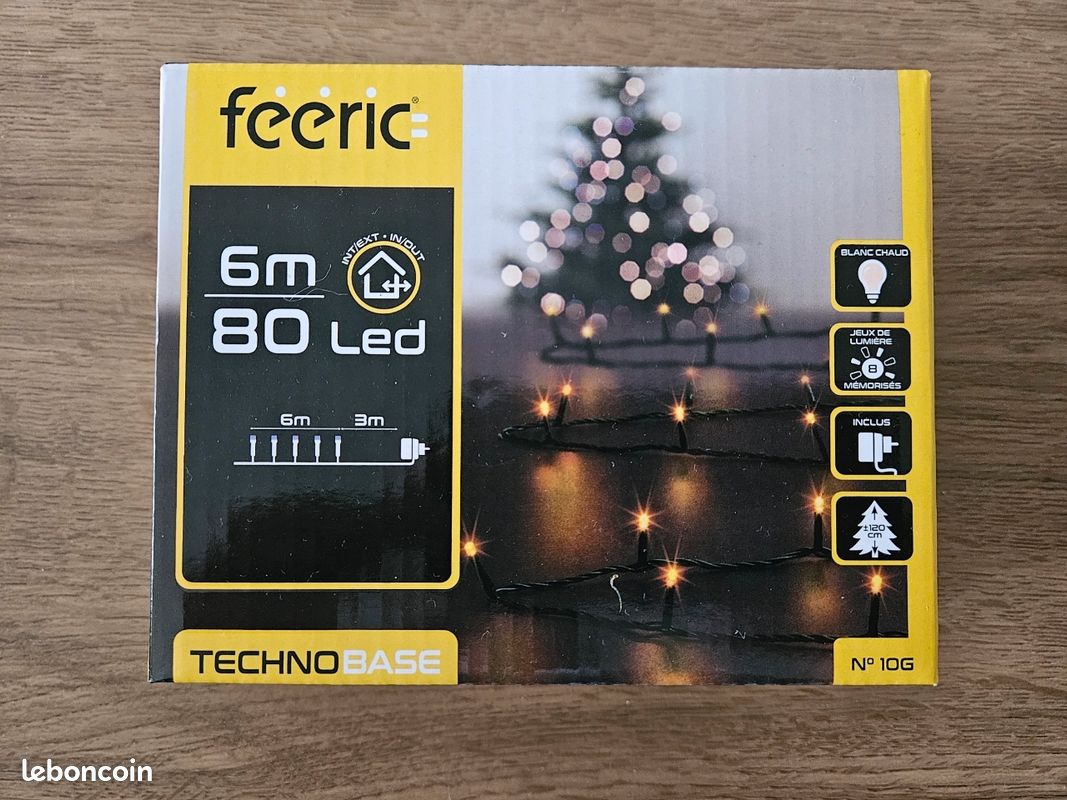 Guirlande de Noël lumineuse led (image 1)