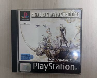 Trader Games - FINAL FANTASY ANTHOLOGY SONY PLAYSTATION 1 (PS1) PAL-FR (COMPLETE - BOX DAMAGE) sur Playstation 1