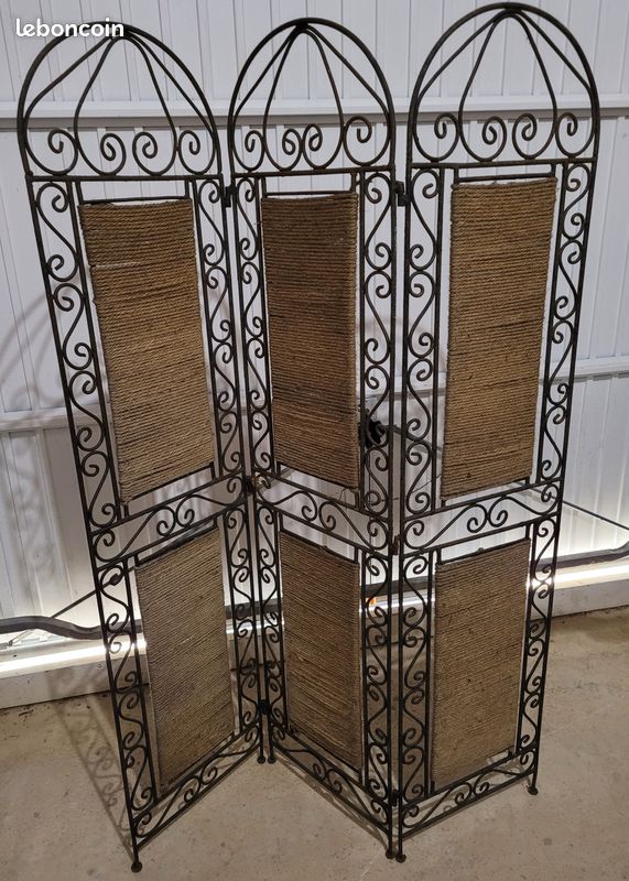 Vends paravent fer forgé (image 2)