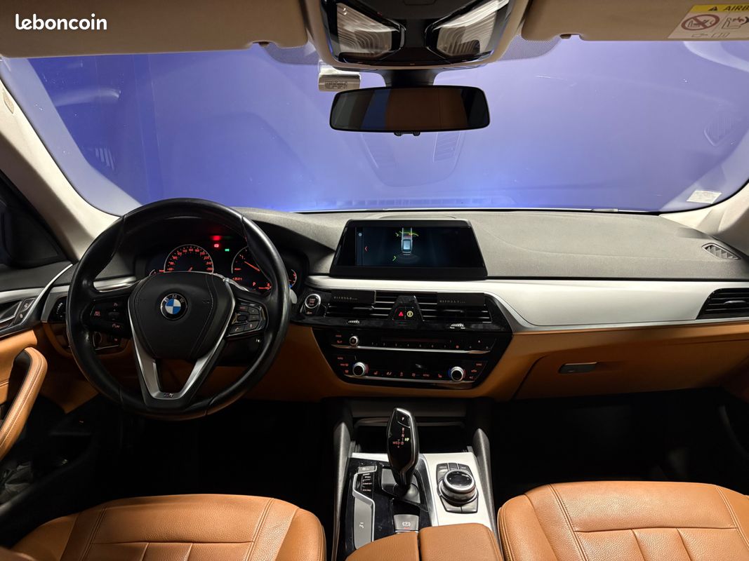 BMW Série 5 2.0 D 163ch Luxury - 2017 - Suivi complet - LED - Boîte auto - sièges chauffants (image 15)
