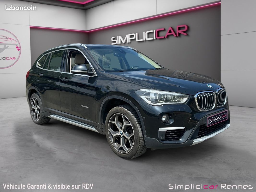 BMW X1 (F48) SDRIVE18D LOUNGE BVA8 150Ch Garantie 12 mois (image 1)