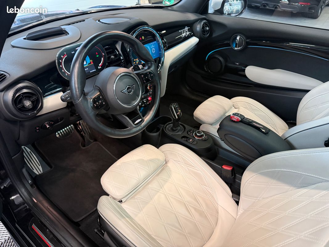 Mini John Cooper Works 231 ch – Cuir Blanc Matelassé – Toit Ouvrant (image 5)