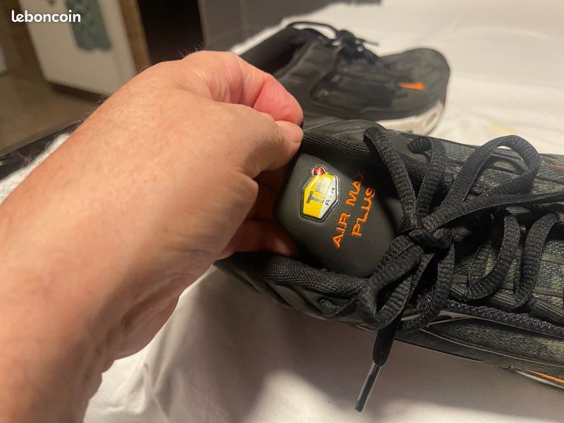 Nike Air Max Plus Tuned Air homme noir/orange EU 42,5 FV6914-001 (image 5)