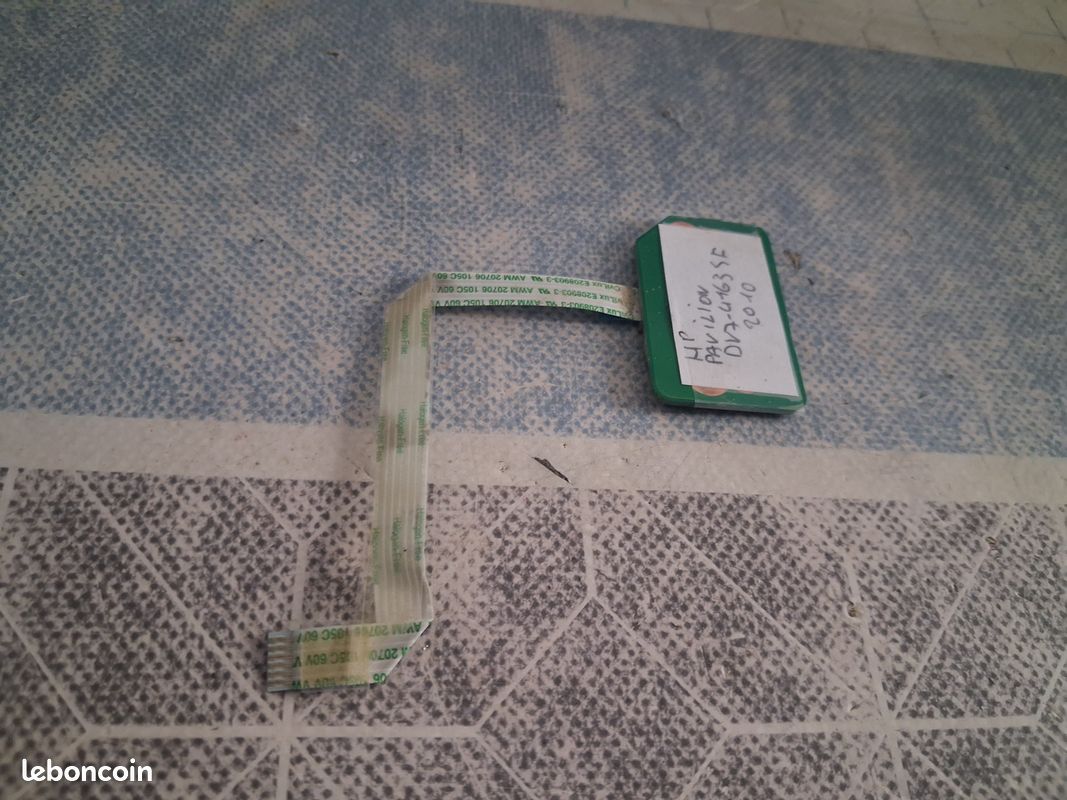 Bouton power pc portable HP Pavilion DV7-41635F année 2010 (image 2)