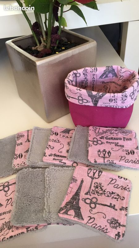 Idée de cadeau fête des mères panier de lingettes démaquillantes lessivables (image 2)