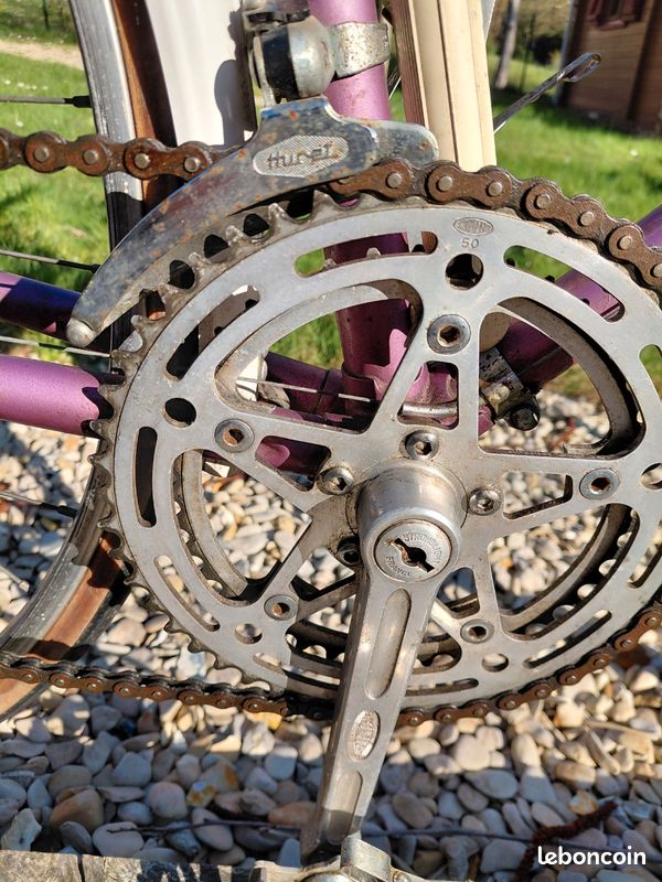 Pédales KYOKUTO TOP RUN ancien vintage Peugeot pedal Reynolds