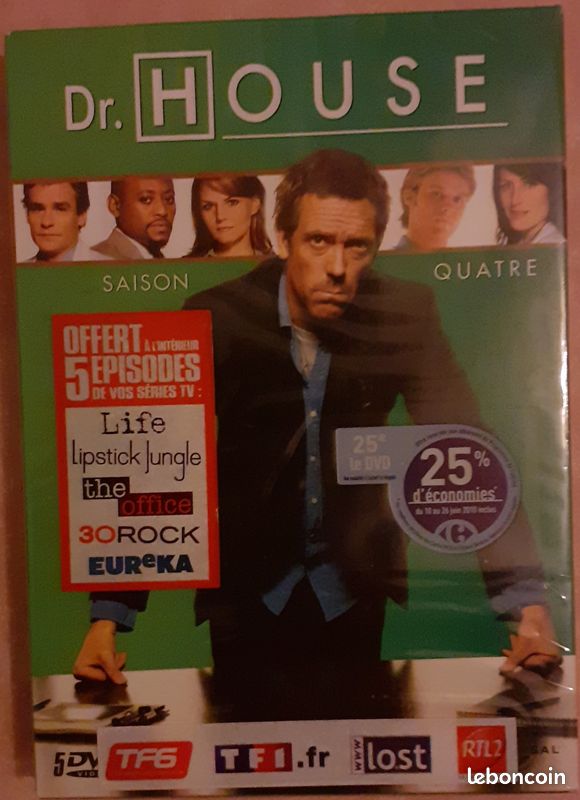 Dvd Dc House – Saisons 1 à 4 (image 4)