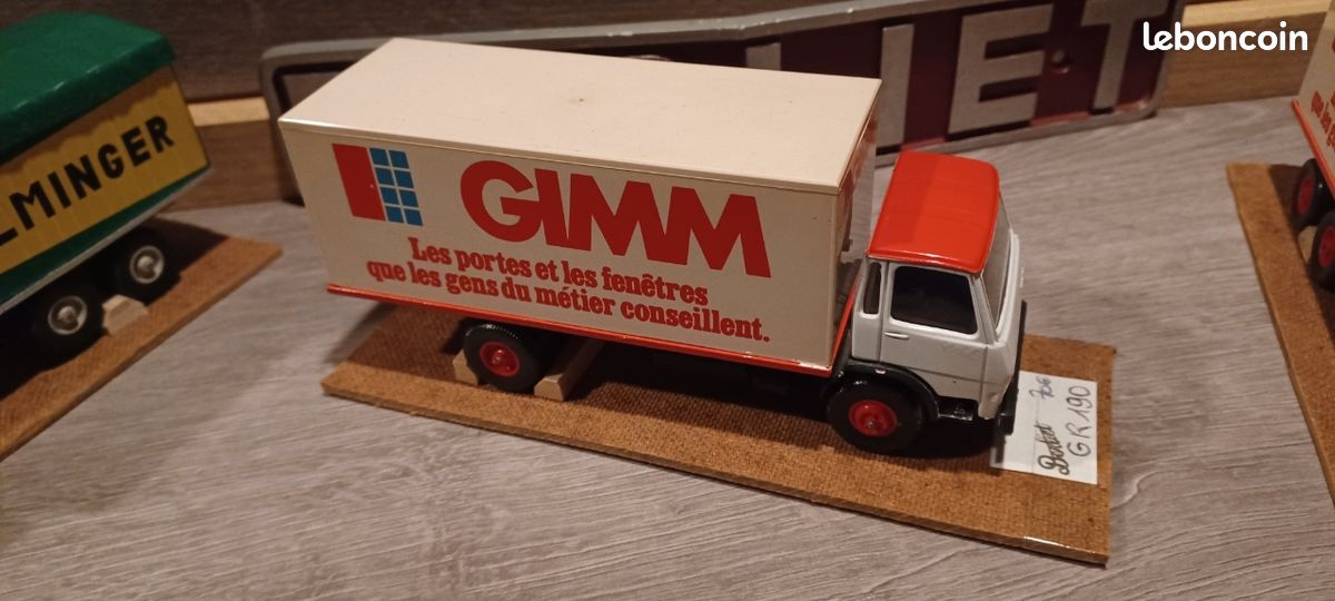 Miniature Berliet GR190 SERNAM LBS Eligor 1/43-SP - Collection