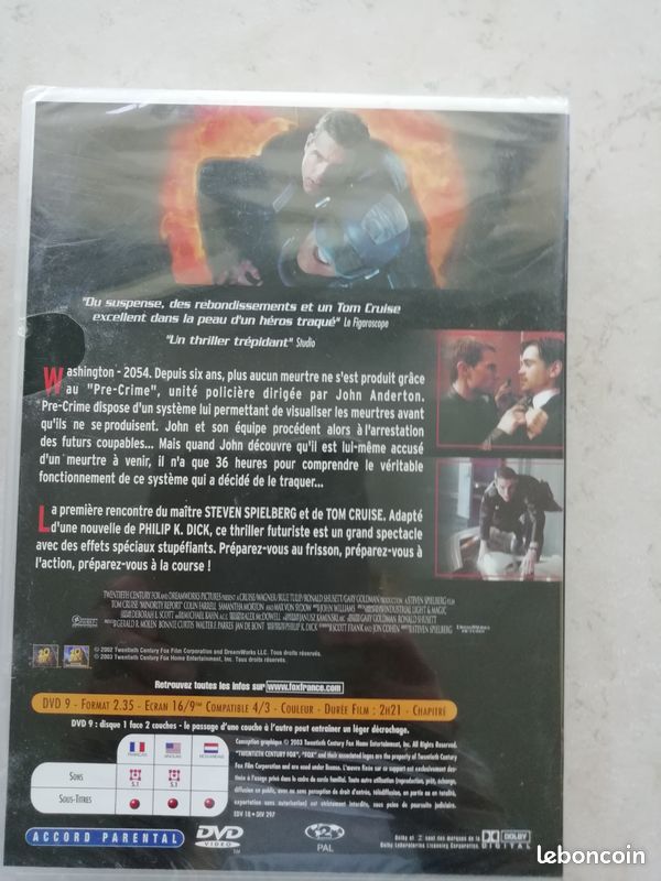 DVD Minority report (image 2)
