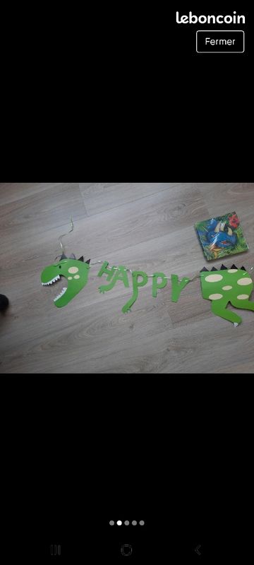 Banderole dinosaure (image 2)