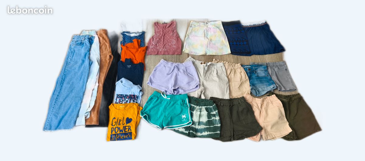 Lot de vêtements fille 12-14 ans Vêtements