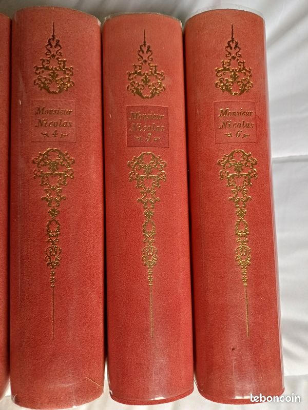 Curiosa érotique précieux - Monsieur Nicolas en 6 volumes - édition luxe numérotée (image 3)