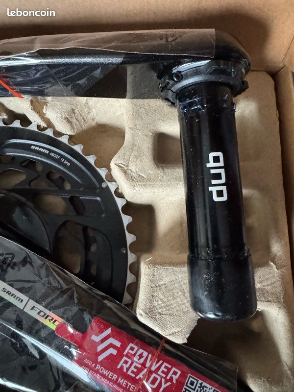 SRAM Force Pédalier D2 AXS 2x12v 48/35T NEUF (image 4)