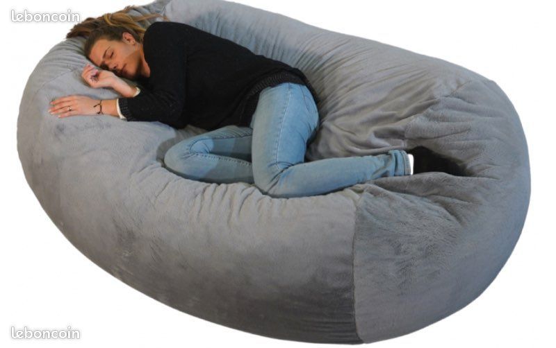 Pouf mémoire de forme (image 2)
