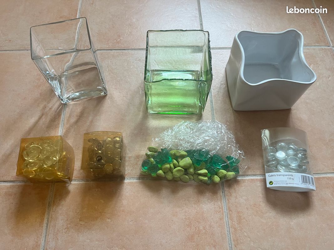 Vases et galets de décoration (image 2)