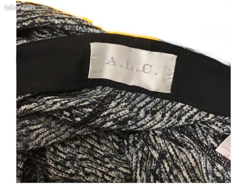 Pantalon en soie À.L.C (image 3)