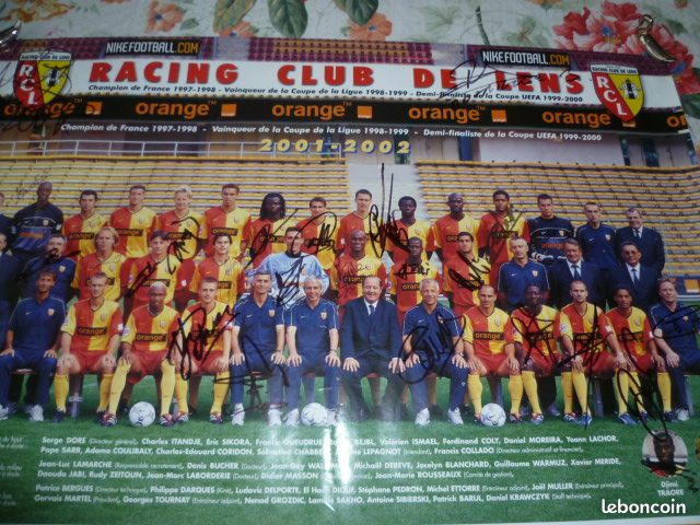 Poster RC Lens - Saison 1981/82 - Page Original - Collection