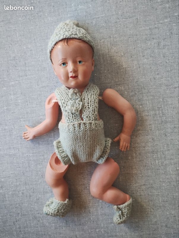 BAIGNEUR PETITCOLLIN ANCIEN EN CELLULOÏD 38 CM ANNÉES 50 | eBay