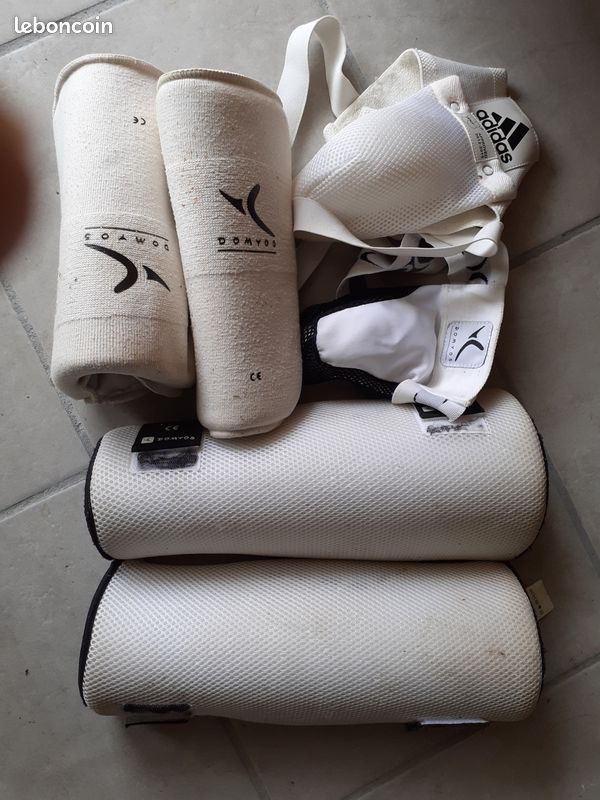 Protections tibia et coquille sport de combat (image 1)