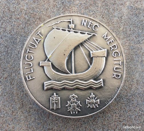 Médaille De La Ville De Paris 1984 - J.-C. CHARLES Par Maurice Delannoy - Bronze