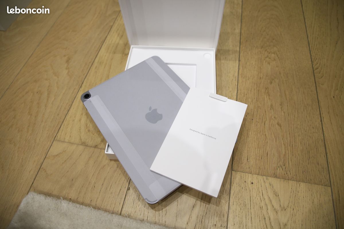 APPLE - NEUF 2024 SOUS BLISTER Nouvel Ipad AIR 2024 M2 11 Pouces Gris Sidéral - 256Go Wifi + Cellular (Achat Fnac Mai 2024) (image 1)