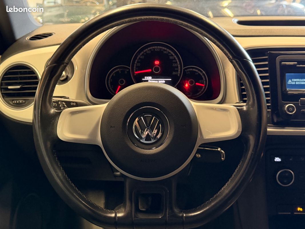 Volkswagen coccinelle 1.6 tdi 105 ch radar de recul avant et arriere (image 16)