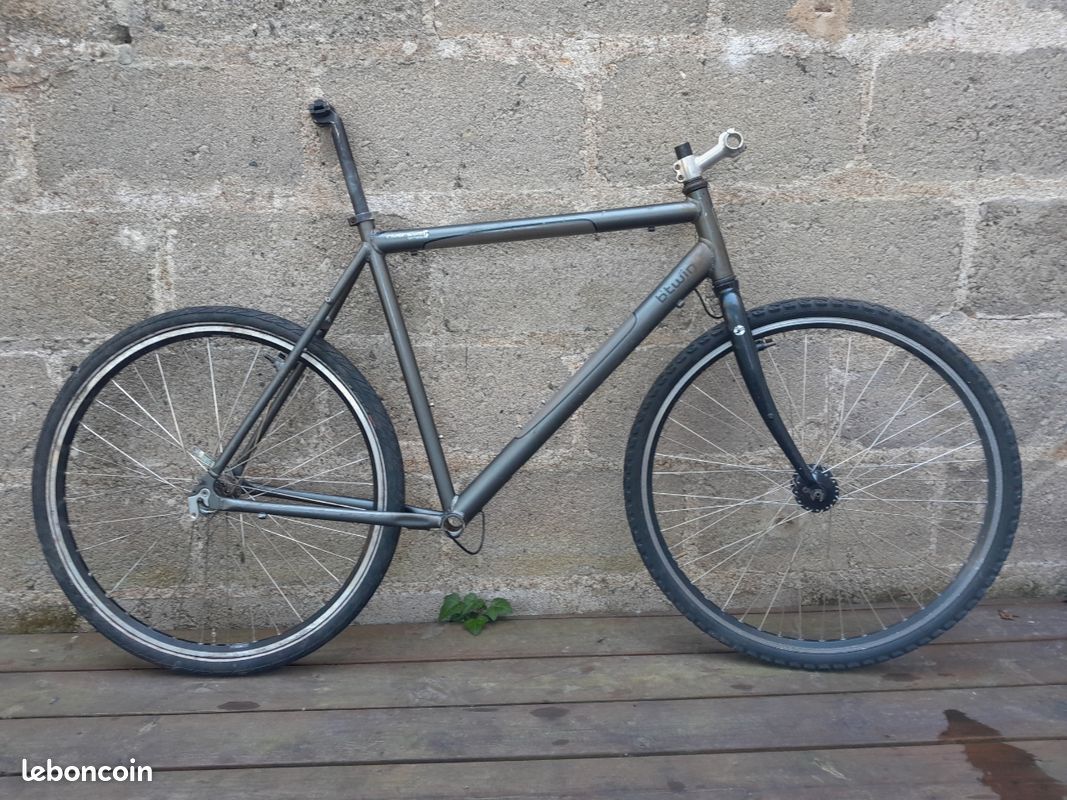 Kit cadre velo voyage XL velotaf randonneuse lourde 89