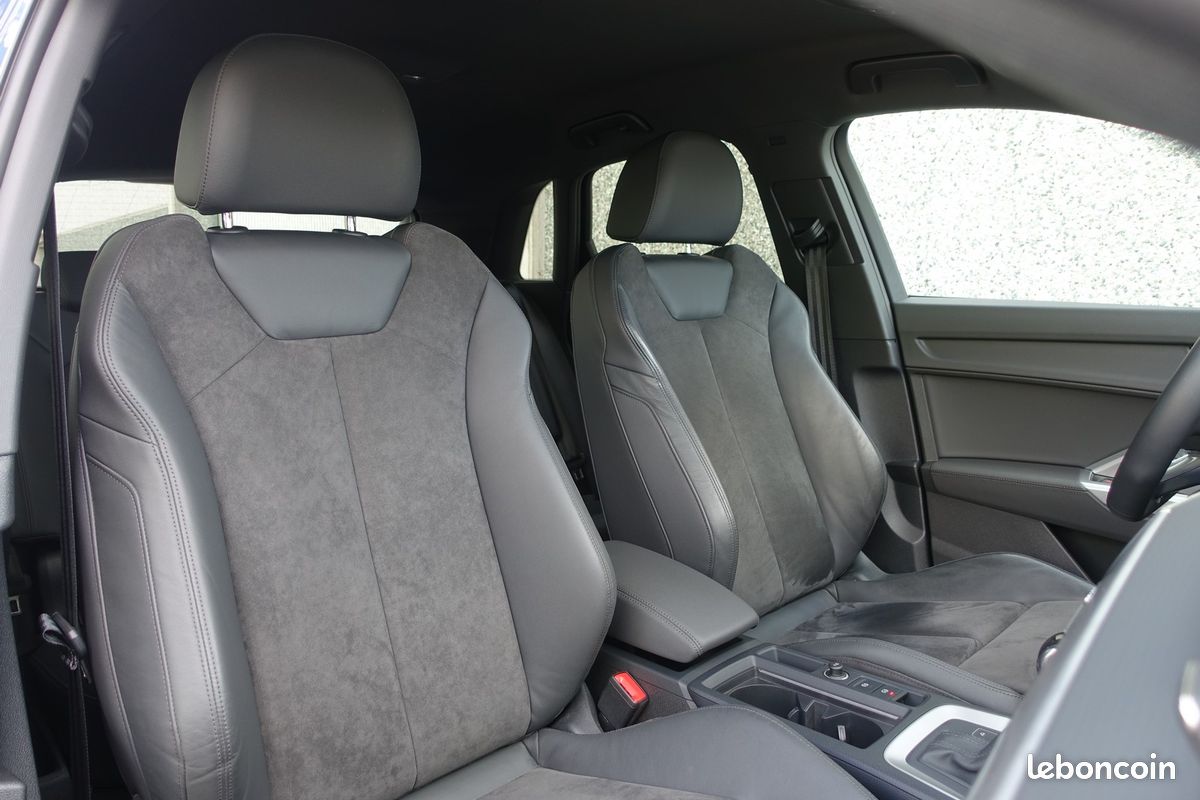 Q3 35 Tfsi S-Tronic 150ch Virtual cockpit/Cuir sport chauffant/Grd Gps Europe/Caméra/Régulateur/LED/1°Main/Garantie 12 mois (image 9)