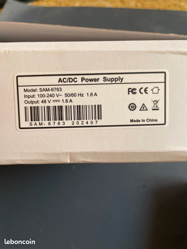 Bloc d'alimentation 75W/48VDC/1,6A pour rail DIN (image 3)