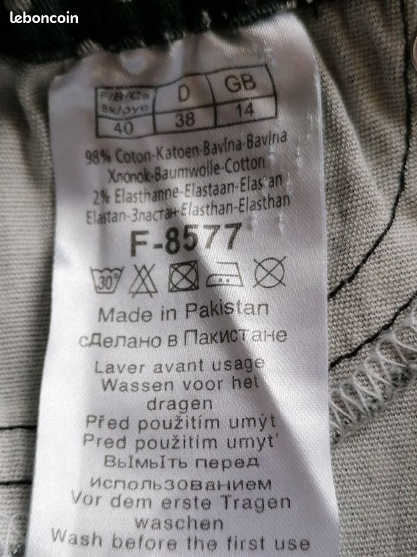 Pantalon taille haute (image 4)